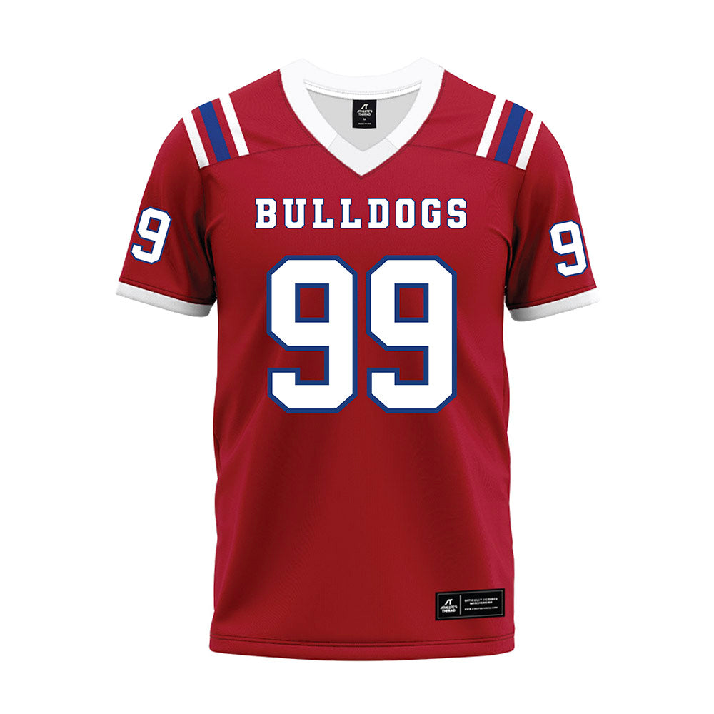 LA Tech - NCAA Football : Judd Rouyea - Red Premium Football Jersey
