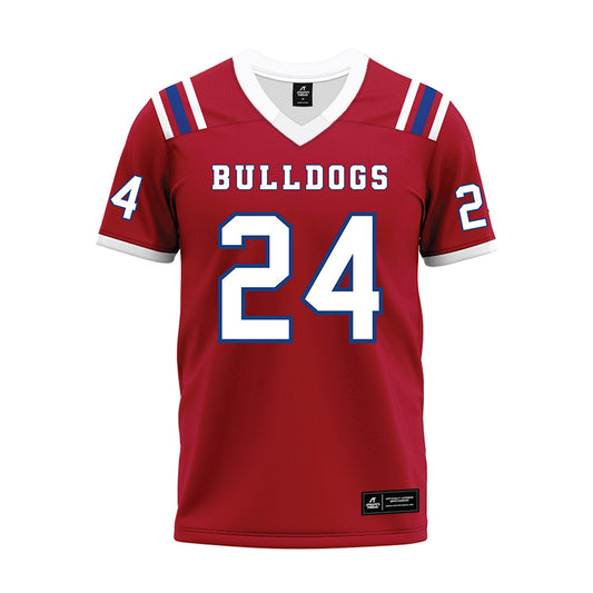 LA Tech - NCAA Football : Alonzo Jackson Jr. - Red Premium Football Jersey-0