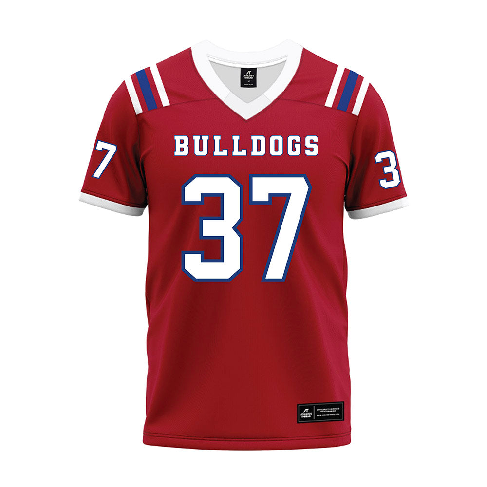 LA Tech - NCAA Football : Zachary Jackson - Red Premium Football Jersey-0