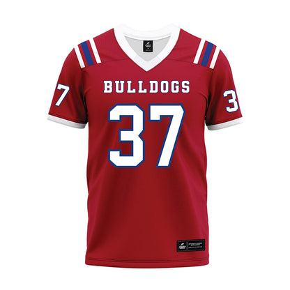 LA Tech - NCAA Football : Zachary Jackson - Red Premium Football Jersey-0