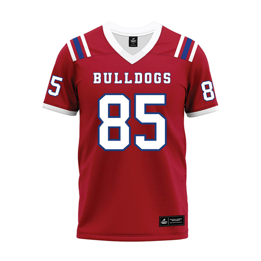 LA Tech - NCAA Football : Adem Madise - Red Premium Football Jersey-0