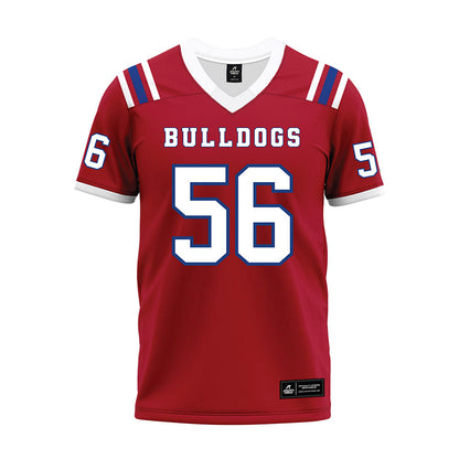 LA Tech - NCAA Football : Andrew Richard - Red Premium Football Jersey-0