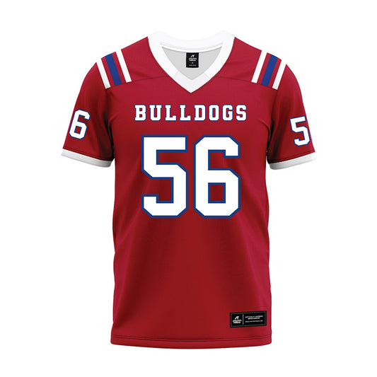 LA Tech - NCAA Football : Andrew Richard - Red Premium Football Jersey-0