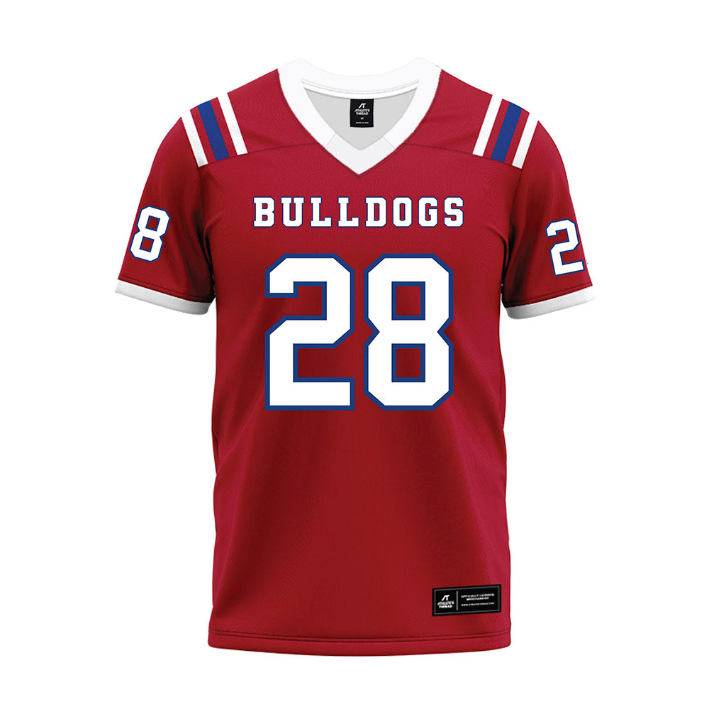 LA Tech - NCAA Football : Jeremiah Smith - Red Premium Football Jersey-0
