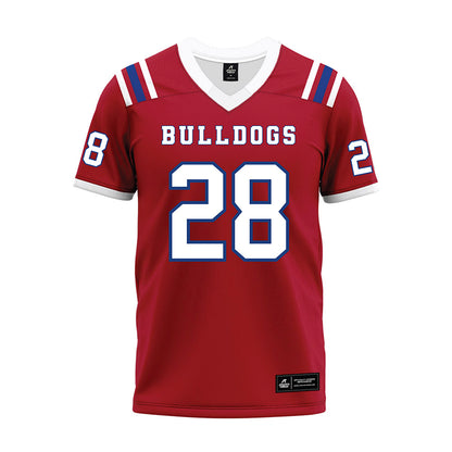 LA Tech - NCAA Football : Jeremiah Smith - Red Premium Football Jersey-0