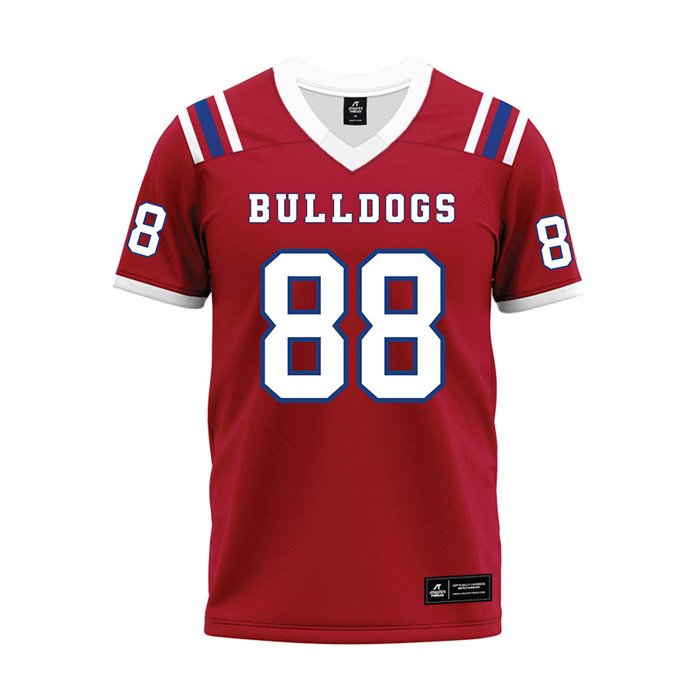 LA Tech - NCAA Football : Zachary Hays - Red Premium Football Jersey-0
