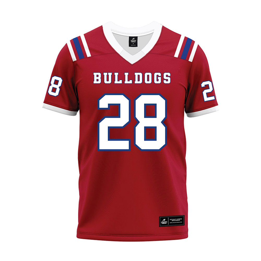 LA Tech - NCAA Football : Harrison Williams - Red Premium Football Jersey-0