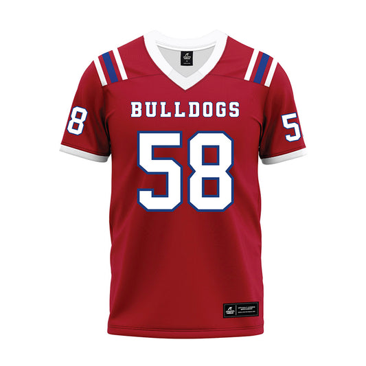 LA Tech - NCAA Football : Tye Hylton - Red Premium Football Jersey-0