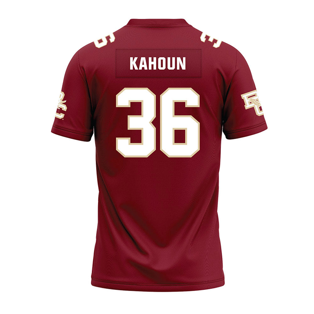 Boston College - NCAA Football : Bodie Kahoun - Premium Football Jersey-1