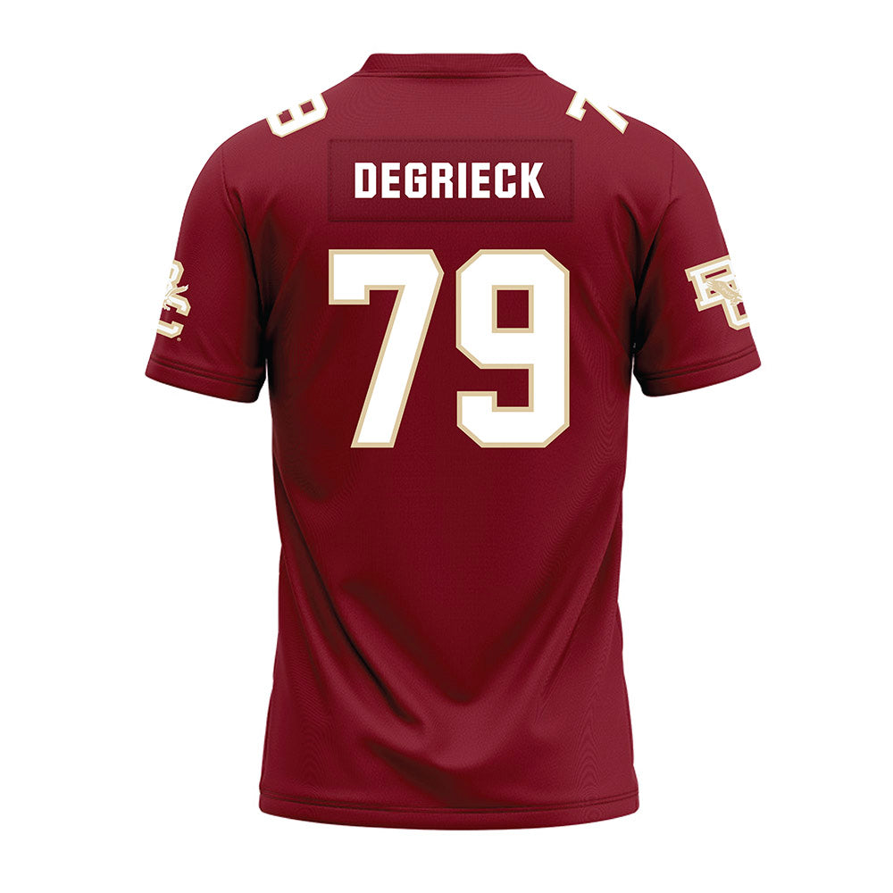 Boston College - NCAA Football : Alex Degrieck - Premium Football Jersey-1
