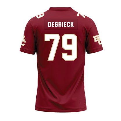 Boston College - NCAA Football : Alex Degrieck - Premium Football Jersey-1