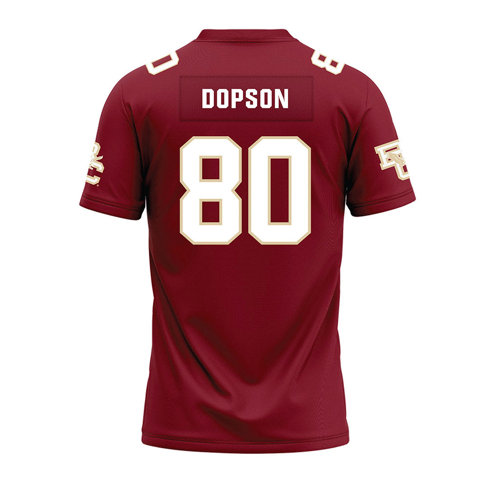 Boston College - NCAA Football : Bryce Dopson - Premium Football Jersey-1