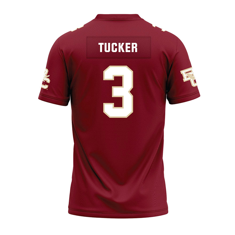 Boston College - NCAA Football : Max Tucker - Premium Football Jersey-1