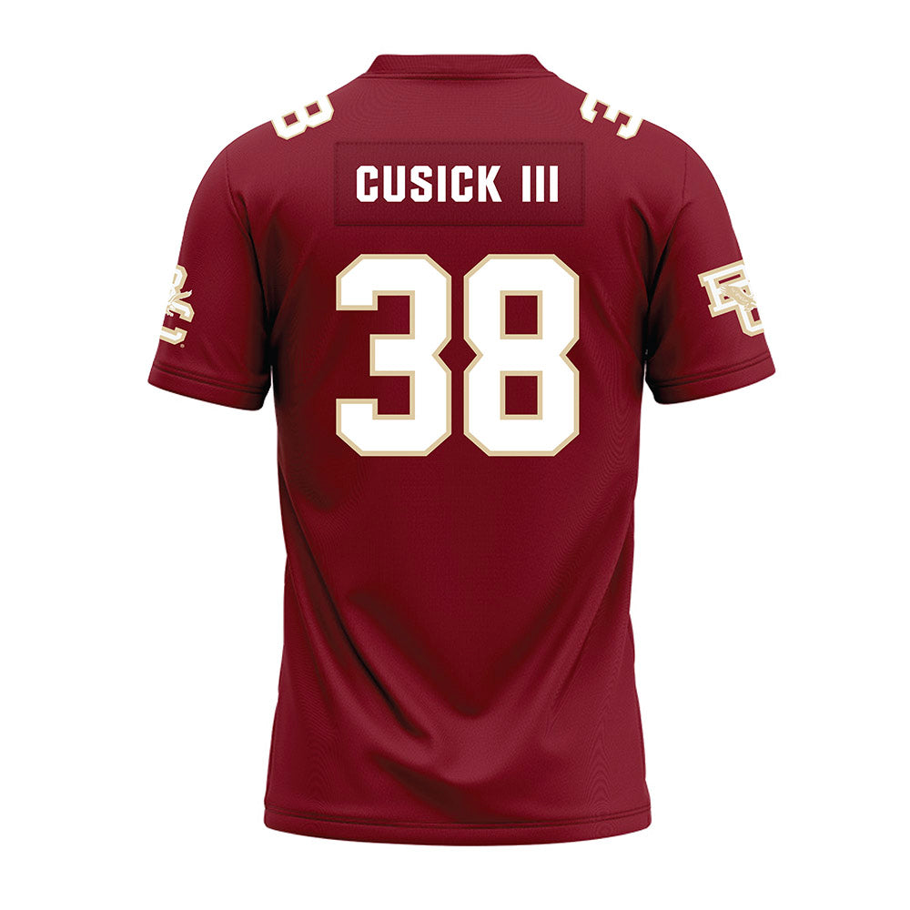 Boston College - NCAA Football : Tommy Cusick III - Premium Football Jersey-1