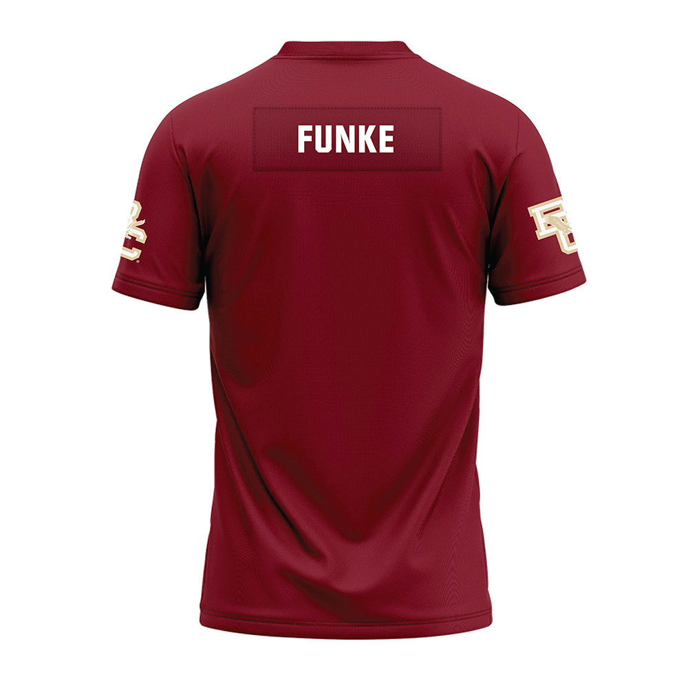 Boston College - NCAA Football : Dominic Funke - Premium Football Jersey-1