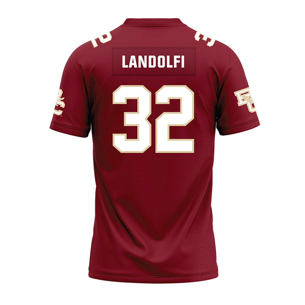 Boston College - NCAA Football : Michael Landolfi - Premium Football Jersey-1