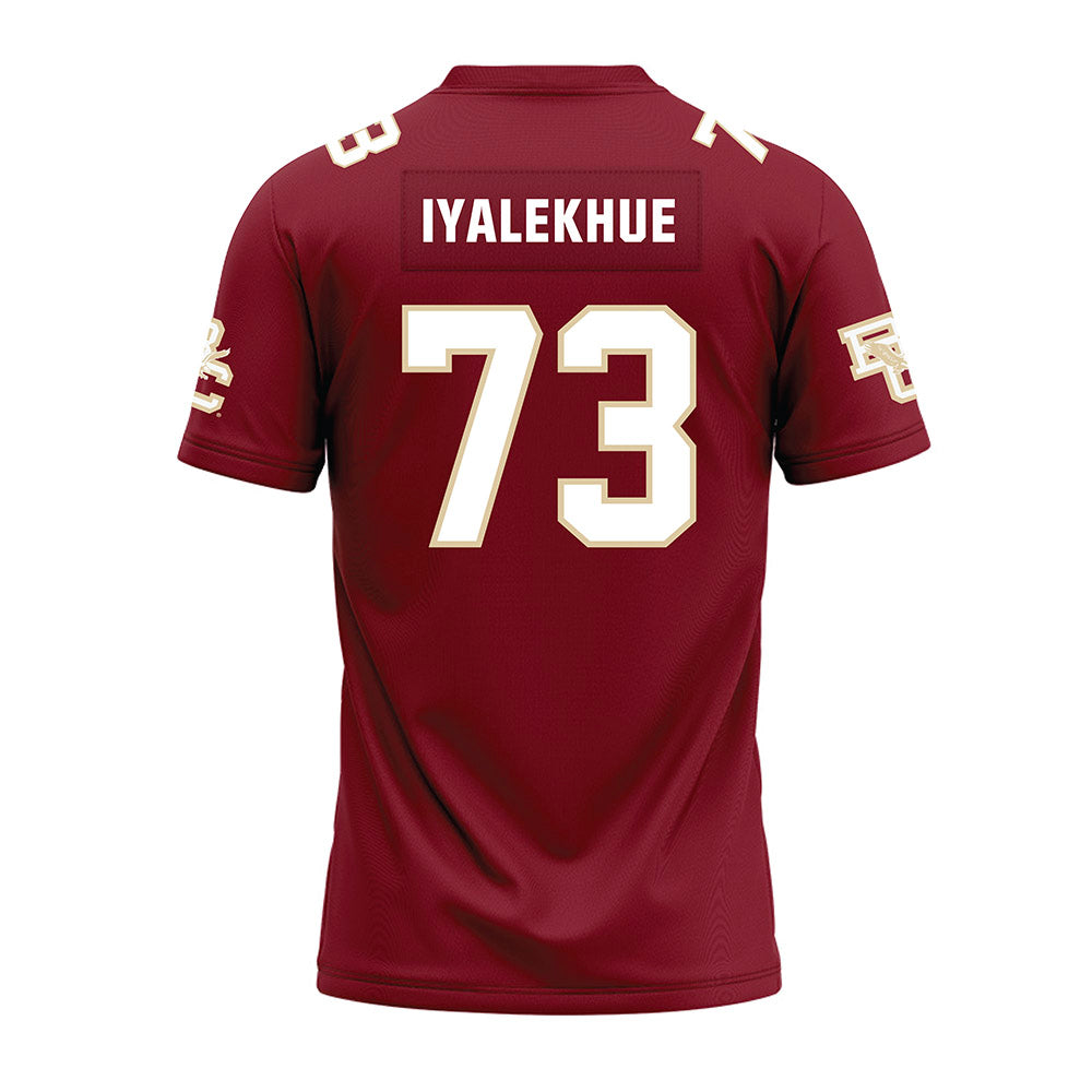 Boston College - NCAA Football : Lawrence Iyalekhue - Premium Football Jersey-1
