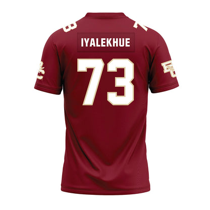 Boston College - NCAA Football : Lawrence Iyalekhue - Premium Football Jersey-1