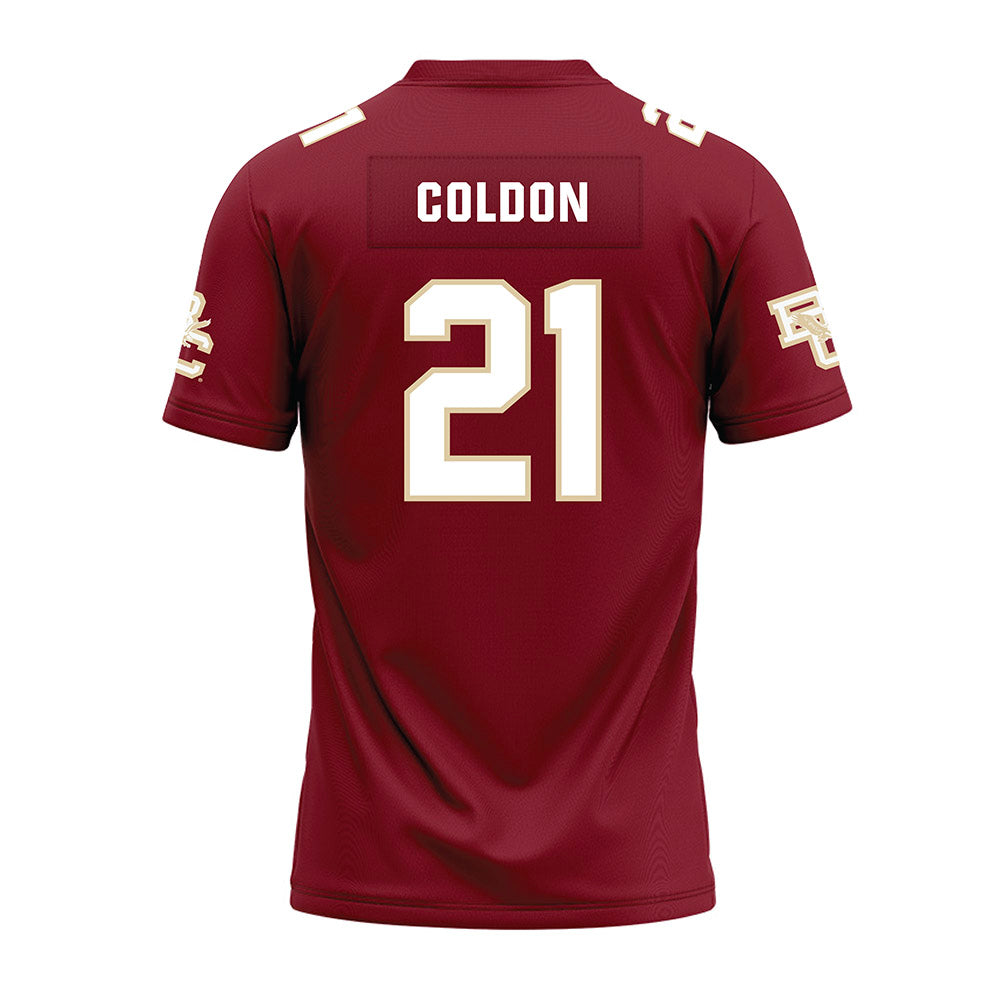 Boston College - NCAA Football : Charleston Coldon - Premium Football Jersey-1