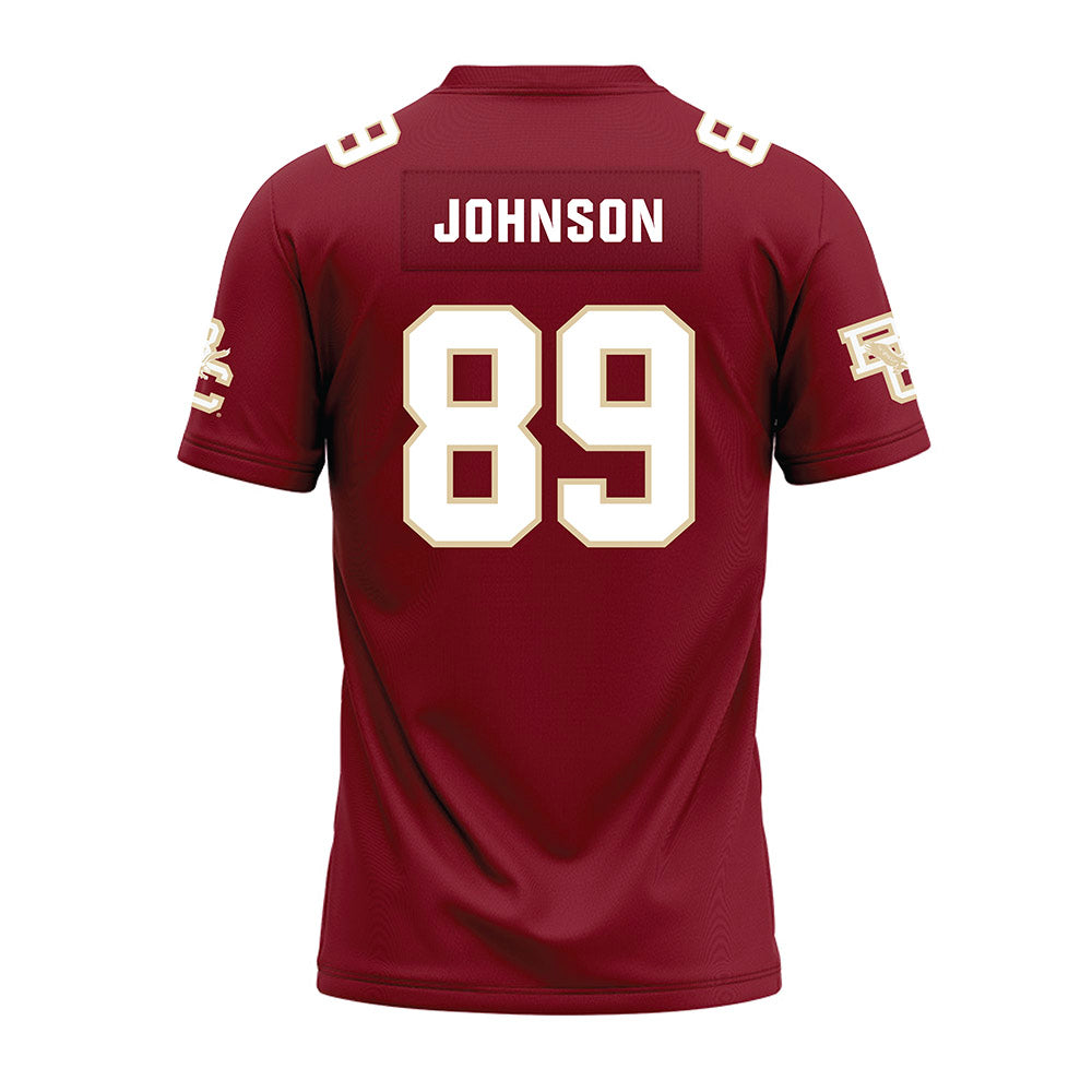 Boston College - NCAA Football : DJ Johnson - Premium Football Jersey-1