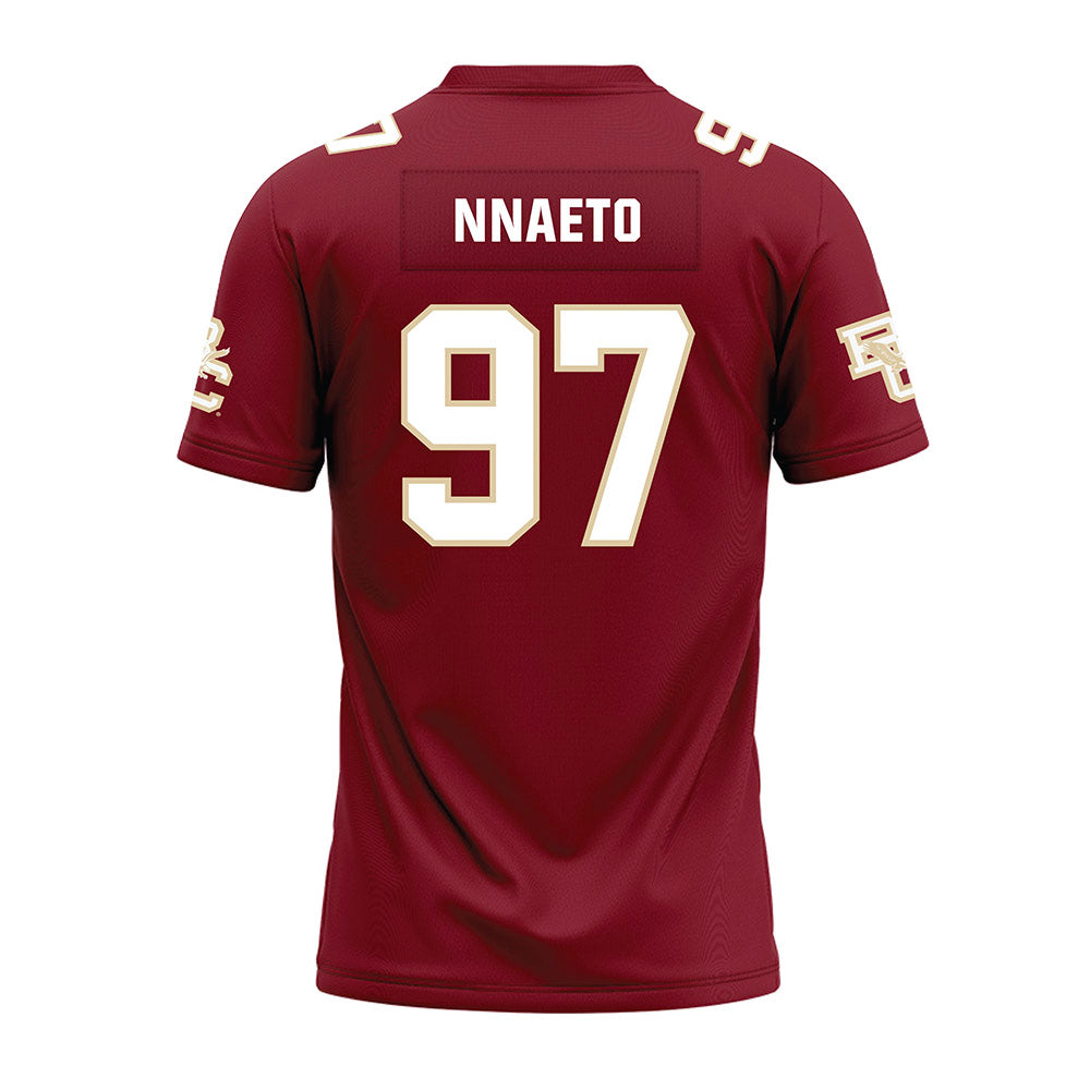 Boston College - NCAA Football : Chuck Nnaeto - Premium Football Jersey-1