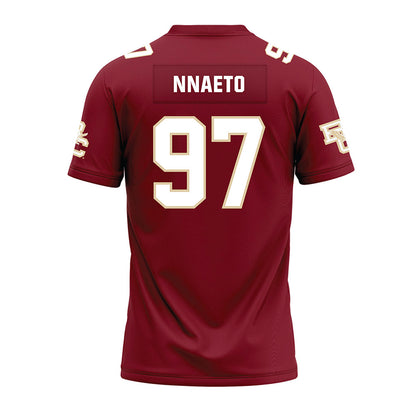 Boston College - NCAA Football : Chuck Nnaeto - Premium Football Jersey-1