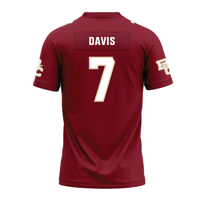 Boston College - NCAA Football : Carter Davis - Premium Football Jersey-1