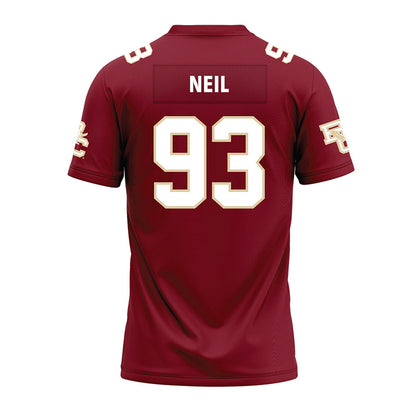 Boston College - NCAA Football : Gavin Neil - Premium Football Jersey-1