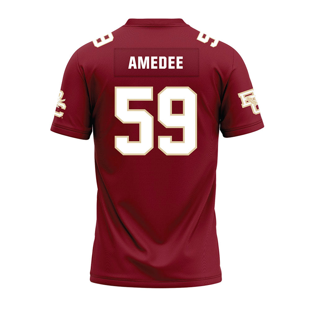 Boston College - NCAA Football : Micah Amedee - Premium Football Jersey-1