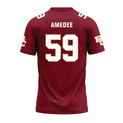 Boston College - NCAA Football : Micah Amedee - Premium Football Jersey-1