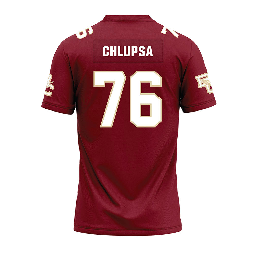 Boston College - NCAA Football : Tanner Chlupsa - Premium Football Jersey-1