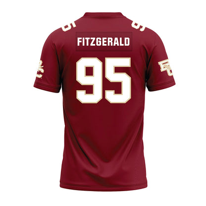 Boston College - NCAA Football : Mac Fitzgerald - Premium Football Jersey-1