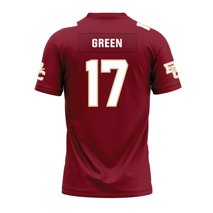 Boston College - NCAA Football : Dajon Green - Premium Football Jersey-1