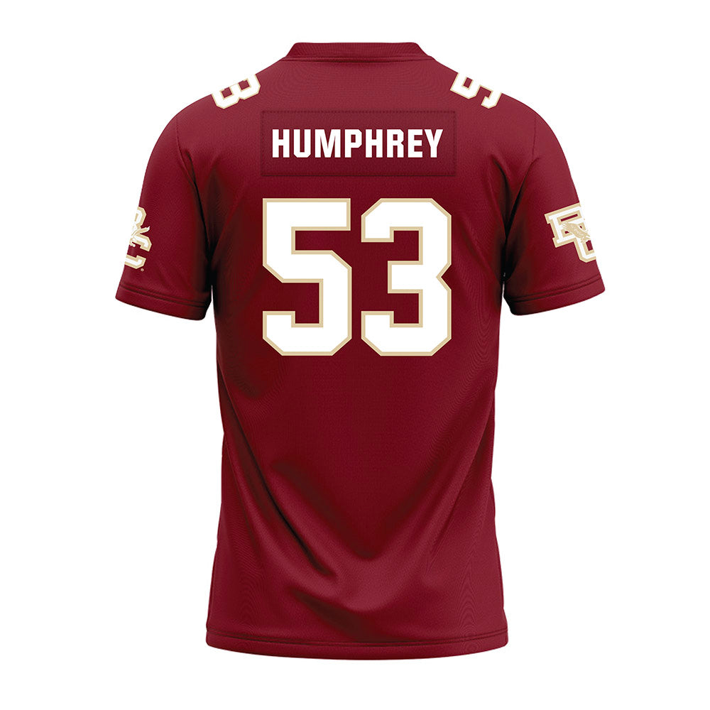 Boston College - NCAA Football : Tre Humphrey - Premium Football Jersey-1