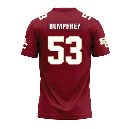 Boston College - NCAA Football : Tre Humphrey - Premium Football Jersey-1