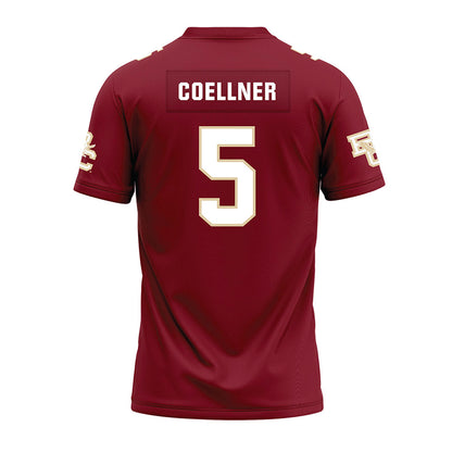 Boston College - NCAA Football : Anthony Coellner - Premium Football Jersey-1