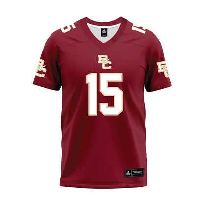Boston College - NCAA Football : Grayson Wilson - Premium Football Jersey-0