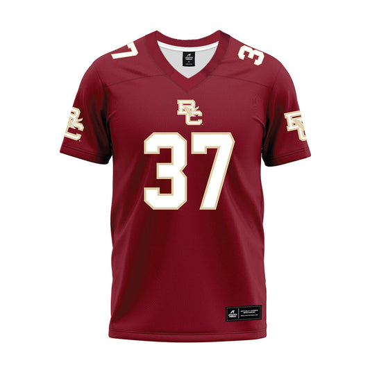 Boston College - NCAA Football : Callen Beveridge - Premium Football Jersey-0
