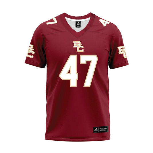 Boston College - NCAA Football : Caden Bowling - Premium Football Jersey