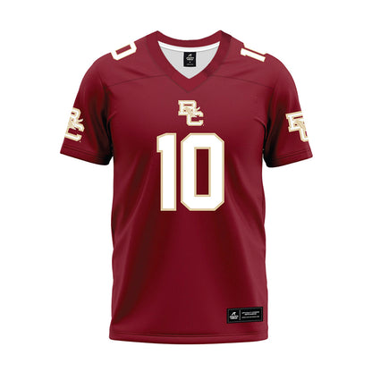 Boston College - NCAA Football : Mason McKenzie - Premium Football Jersey-0