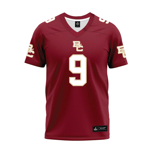 Boston College - NCAA Football : Landon Wright - Premium Football Jersey-0