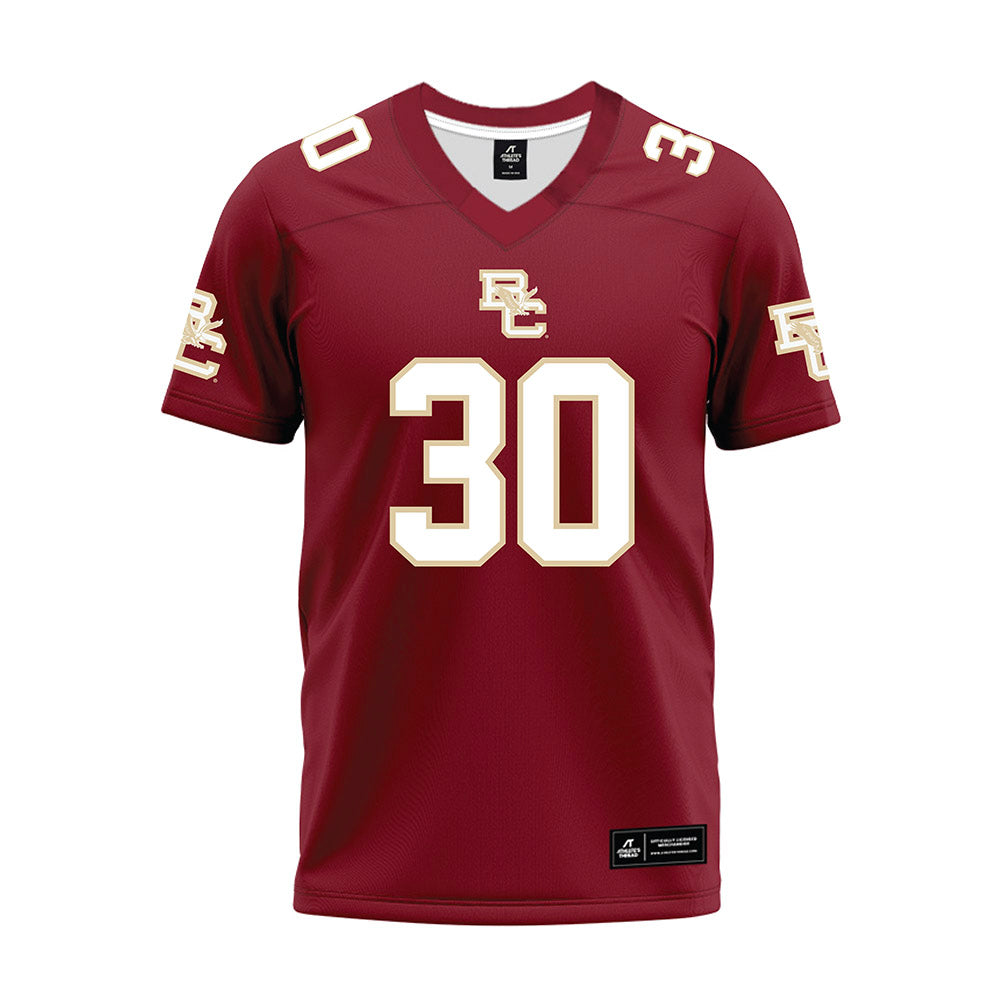 Boston College - NCAA Football : Xavier Myers - Premium Football Jersey-0