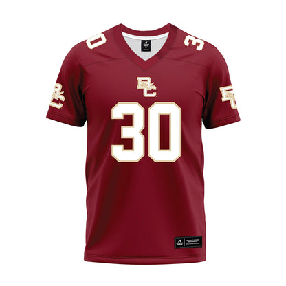 Boston College - NCAA Football : Xavier Myers - Premium Football Jersey-0