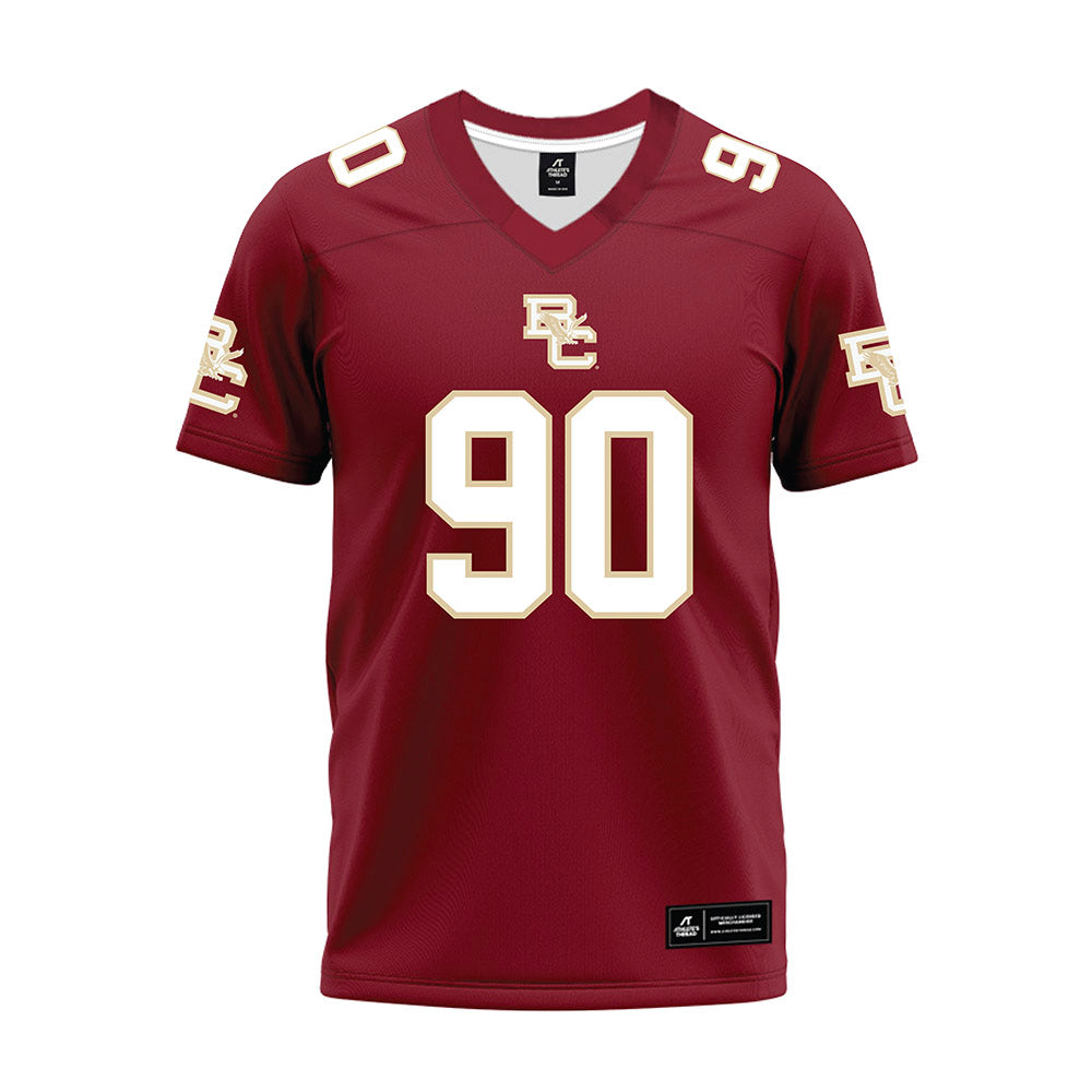 Boston College - NCAA Football : Jon Hewitt - Premium Football Jersey-0