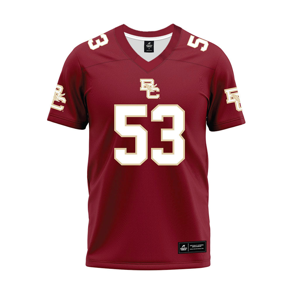 Boston College - NCAA Football : Tre Humphrey - Premium Football Jersey-0