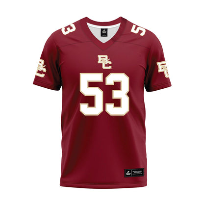 Boston College - NCAA Football : Tre Humphrey - Premium Football Jersey-0