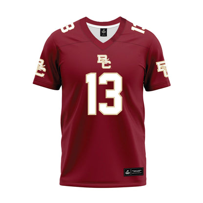 Boston College - NCAA Football : Njita Sinkala - Premium Football Jersey-0
