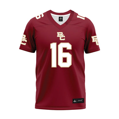 Boston College - NCAA Football : Anthony Palano - Premium Football Jersey-0