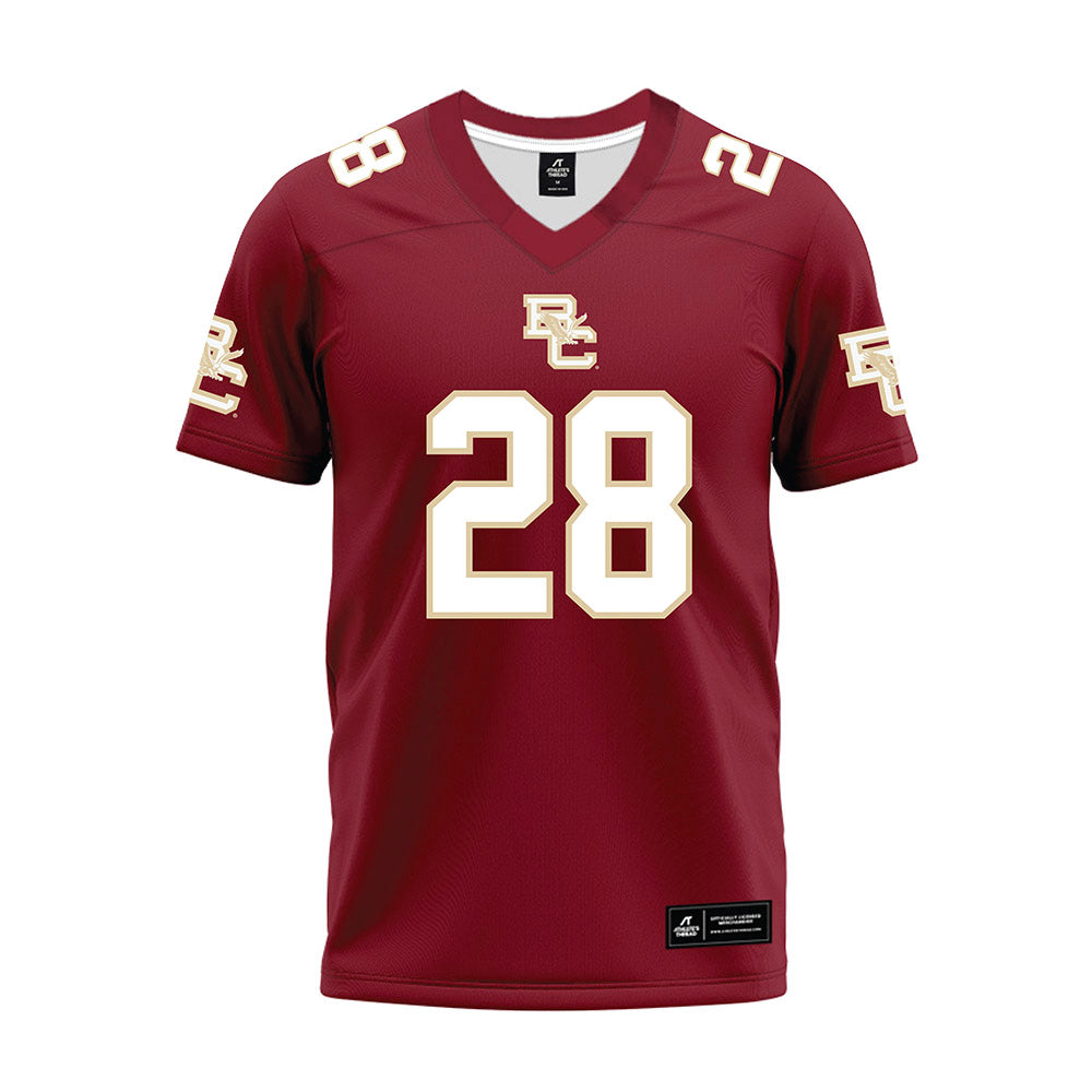 Boston College - NCAA Football : Zacari Thomas - Premium Football Jersey-0