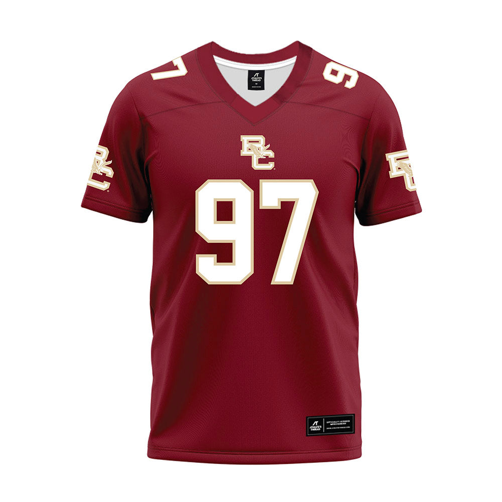 Boston College - NCAA Football : Chuck Nnaeto - Premium Football Jersey-0